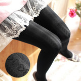 2017Women Pantyhose Autumn Winter Knitted Stockings Women Ladies Pantyhose Skinny Tights Warm Tights Collant Femme 140D