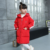 Boys Girls Winter Duck Down Jacket Kids Thick Clothes Outerwears with Hooded for Russia Cold -30 Degree Warm Coat Parka