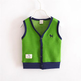 Boys Girls Vest Baby Boys Jackets Baby Girls Coats Children's Jacket Spring Autumn Fashion Cotton Outwear Kids 1-5years Clothes