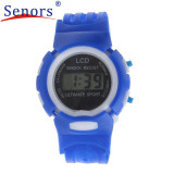 Boys Girls Students Time Clock Electronic Digital LCD Wrist Sport Watch DEC15Levert Dropship