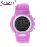 Boys Girls Students Time Clock Electronic Digital LCD Wrist Sport Watch DEC15Levert Dropship