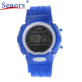 Boys Girls Students Time Clock Electronic Digital LCD Wrist Sport Watch DEC15Levert Dropship