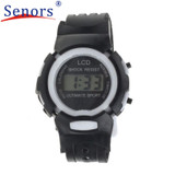 Boys Girls Students Time Clock Electronic Digital LCD Wrist Sport Watch DEC15Levert Dropship