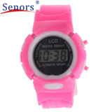 Boys Girls Students Time Clock Electronic Digital LCD Wrist Sport Watch DEC15Levert Dropship