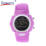 Boys Girls Students Time Clock Electronic Digital LCD Wrist Sport Watch DEC15Levert Dropship