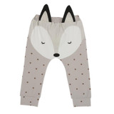 Boys Girls Pants Autumn/Winter Children's Clothing Cotton Baby Fox Pattern Long Trousers Boy Girl Harem Pants Kids Clothes