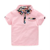 Boys Clothes New 2017 Summer Boy Clothing Sets Flowers Pattern Toddler Boys Sets Kids Clothes Children Clothing Set