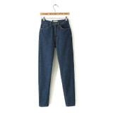 Boyfriend Jeans For Women High Waist Jeans Pencil Pants Denim Trousers Female Casual Black Jeans Ladies Pants 2016 High Quality