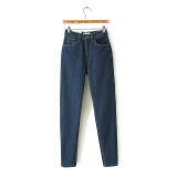 Boyfriend Jeans For Women High Waist Jeans Pencil Pants Denim Trousers Female Casual Black Jeans Ladies Pants 2016 High Quality