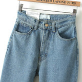 Boyfriend Jeans For Women High Waist Jeans Pencil Pants Denim Trousers Female Casual Black Jeans Ladies Pants 2016 High Quality