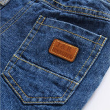 Boy sembroidery jeans 2017 Fashion Boys Jeans for Spring Fall Children's Denim Trousers Kids Blue Designed Pants free shipping