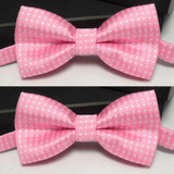 Boy Bow skinny mens Tie quality dot tie bowtie bow yellow red knitted ties for men corbatas hombre 2017 noeud papillon homme