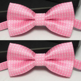 Boy Bow skinny mens Tie quality dot tie bowtie bow yellow red knitted ties for men corbatas hombre 2017 noeud papillon homme