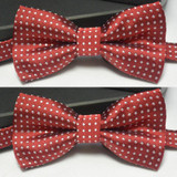 Boy Bow skinny mens Tie quality dot tie bowtie bow yellow red knitted ties for men corbatas hombre 2017 noeud papillon homme