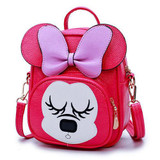 Bowknot Cute Minnie Mickey Children Cartoon School Backpack For 0-3 years old Boys And Girls Lovely Cartoon Schoolbag MAQ52