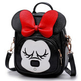 Bowknot Cute Minnie Mickey Children Cartoon School Backpack For 0-3 years old Boys And Girls Lovely Cartoon Schoolbag MAQ52