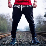 2017 Autumn Winter New Print Sweatpants Men workout bodybuilding clothing Casual GYMS Fitness Joggers Pants Skinny Trousers