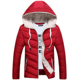 2017 Autumn Winter New Fashion Hooded Chaqueta Hombre Invierno Thick Waterproof Medium Long Stylish Winter Jackets Men