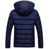 2017 Autumn Winter New Fashion Hooded Chaqueta Hombre Invierno Thick Waterproof Medium Long Stylish Winter Jackets Men
