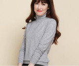 2017 autumn winter female Knitted Cashmere sweater women thickening turtleneck pull femme women sweaters and pullovers