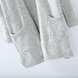 2017 Autumn Winter Fashion Women Long Sleeve loose knitting cardigan sweater Womens Knitted Female Cardigan pull femme