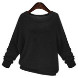 2017 Autumn Winter Fashion Women Cashmere Sweaters and Pullovers O Neck Solid Color Long Sleeve Knitted Shirt Tops Plus Size 5XL