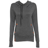 2017 Autumn Winter Fashion Embroidery Women Hoodies Pullovers Casual Long Sleeve Pocket Sweatshirts Hooded Female Tracksuit NV 8