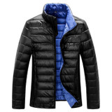 2017 Autumn Winter Duck Down Jacket Men Ultralight White Duck Down Jacket Coat Men Fashion Parkas Outerwear Brand Clothing
