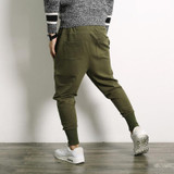 2017 Autumn Winter Casual Men Harem Pants Baggy Cross Man Pants pantalon Fashion Mens Joggers Sweatpants Hip Hop Trousers Male