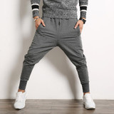 2017 Autumn Winter Casual Men Harem Pants Baggy Cross Man Pants pantalon Fashion Mens Joggers Sweatpants Hip Hop Trousers Male