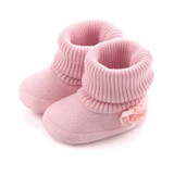 2017 Autumn Winter Baby Shoes Crib Pram Bebe First Walkers Kids Newborn Infant Toddler Super Keep Warm Flower Boots