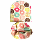 2017 Autumn Winter animal print Cotton Baby Hat scarf Girl Boy beanies Toddler hat scarf set Kids Caps baby child cap
