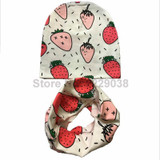 2017 Autumn Winter animal print Cotton Baby Hat scarf Girl Boy beanies Toddler hat scarf set Kids Caps baby child cap