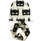 2017 Autumn Winter animal print Cotton Baby Hat scarf Girl Boy beanies Toddler hat scarf set Kids Caps baby child cap