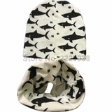 2017 Autumn Winter animal print Cotton Baby Hat scarf Girl Boy beanies Toddler hat scarf set Kids Caps baby child cap