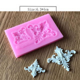 3D Silicone Cake Molds Decorative Flower Strip Fondant Chocolate Mould Stencil Cupcake Baking Pastry Tool Cake Border Decoration