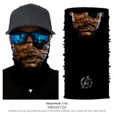 3D Seamless Multifunction Magic Tube Vampire Demon Men Skull Ghost Shield Face Mask Headband Bandana Headwear Ring Scarf Bicycle