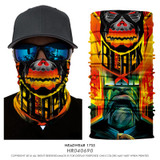 3D Seamless Multifunction Magic Deadpool Superhero Face Shield Mask Headband Bandana Bicycle Headwear Ring Scarf Mask Men Women