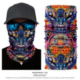 3D Seamless Multifunction Magic Deadpool Superhero Face Shield Mask Headband Bandana Bicycle Headwear Ring Scarf Mask Men Women