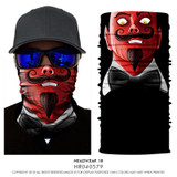3D Seamless Multifunction Magic Skull Ghost Face Shield Mask Headband Bandana Headwear Ring Scarf Bicycle Mask for Men Women