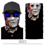 3D Seamless Multifunction Magic Skull Ghost Face Shield Mask Headband Bandana Headwear Ring Scarf Bicycle Mask for Men Women