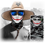 3D Seamless Balaclava Magic Scarf Face Mask Flame Skull Camouflage Bandana Skull Headwears Bicycle Seamless Flag Bandana Scarf