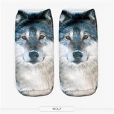 3D Printed Socks Women Cotton Comfortable Unisex Cute Short Socks Low Cut Ankle Socks Multiplecolors Animal Shape Dog Art Socks