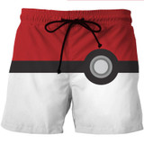 3D Print Pattern Hot Quick Dry Men Shorts Brand Summer Casual Clothing Leaves Beach Shorts Men's Seaside Board Shorts