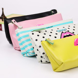 3D Print Makeup Bags With Multicolor Pattern Cute Cosmetics Pouchs for Travel Ladies Pouch Women Cosmetic Bag