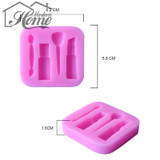 3D Make Up Set Shape Silicone Mold Fondant Chocolate Cake Mold Candy Cookie Jelly Decorating Tools Bakeware Soap Mould Bakeware