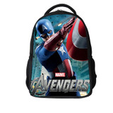 3D Marvel's The Avengers Cartoon Captain America Children Backpacks Boys Schoolbag Iron Man bags Printing School Backpack