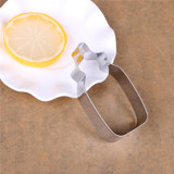 3D Lovely Baby Clothing Feeding Bottle Shape Stainless Steel Cookie Cutter Biscuit Mould Baking Tool For Cake Decor