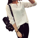 3D Embroidery Blouse Shirt Women Long Sleeve Casual Loose Patchwork Top And Blouses 2017 New Fashion Female Plaid Shirt HOT SALE