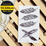 3d dream catcher Waterproof Temporary Tattoos dreamcatcher flash Tattoo stickers body art for women transferable fake tattoo